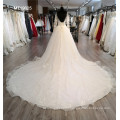 Chinese gown wedding long sleeve wedding dress with sleeve